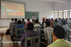 Awareness program on career opportunities on 22-08-2025