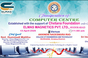 Inauguration of Computer Centre on 13-04-2026