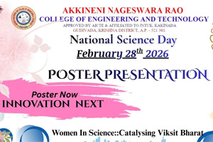 National Science day 2026 -Poster Presentation on 28-02-2026