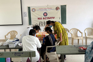 NSS Activity - Blood grouping and Hb Check-up camp on 28-02-2026