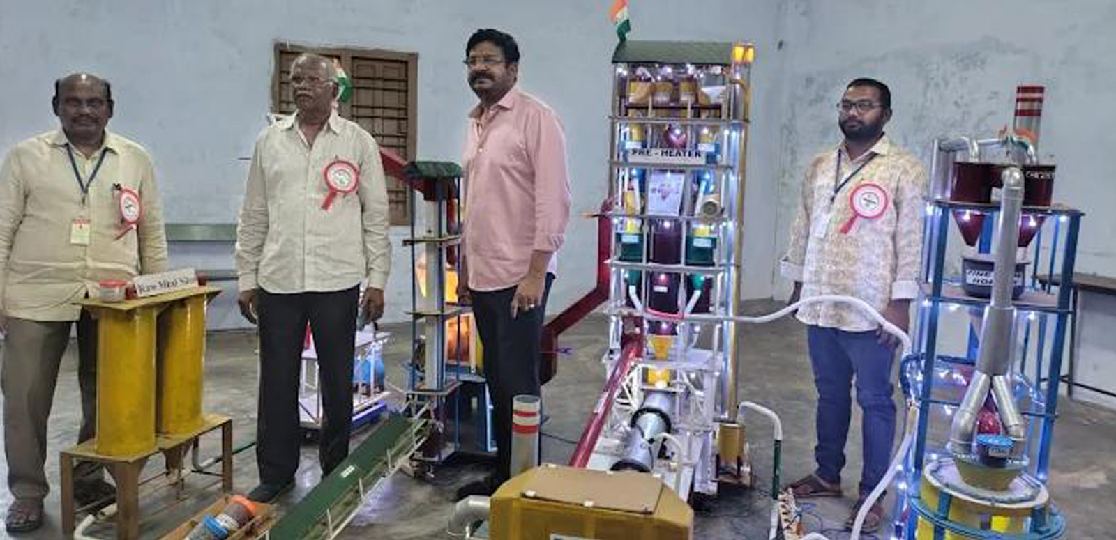 Sri Venigandla Ramu, MLA visited CEMENT FACTORY WORKING MODEL on 18-12-2025