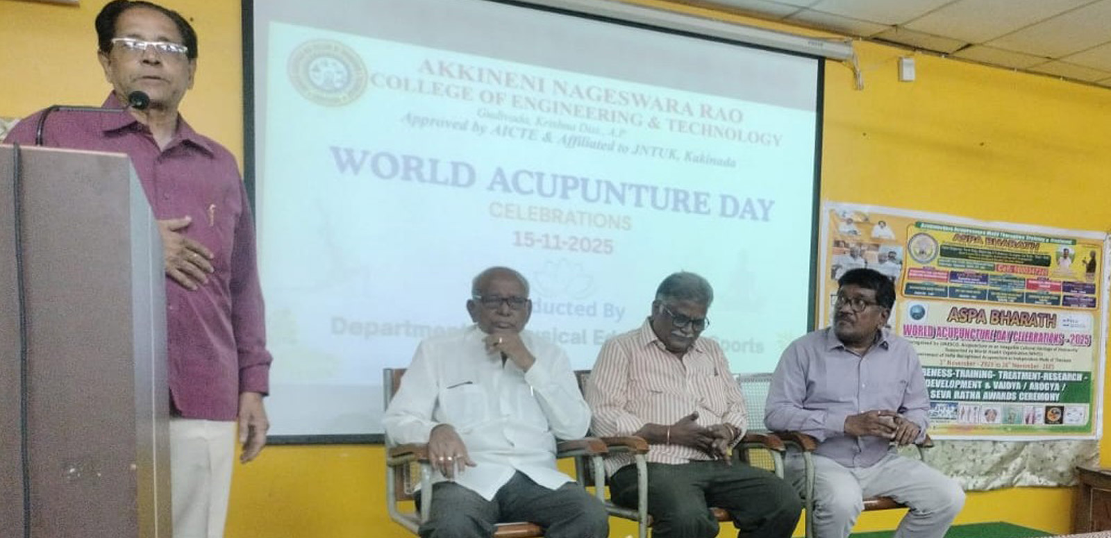 World Acupuncture Day Celebrations on 15-11-2025